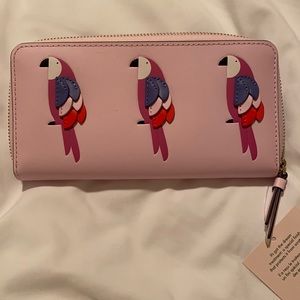 NEW WITH TAGS Kate Spade Parrot Wallet